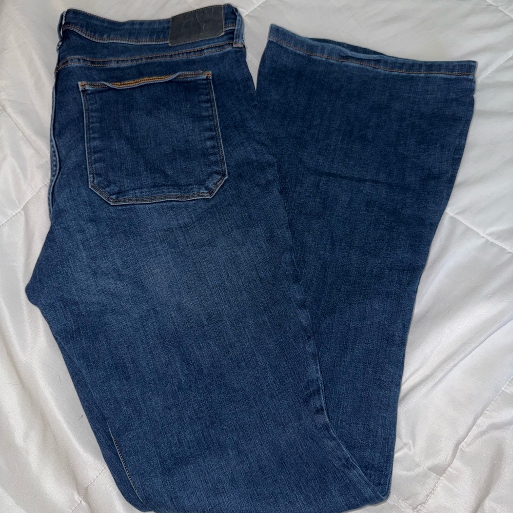 Women's Blue Flare Jeans